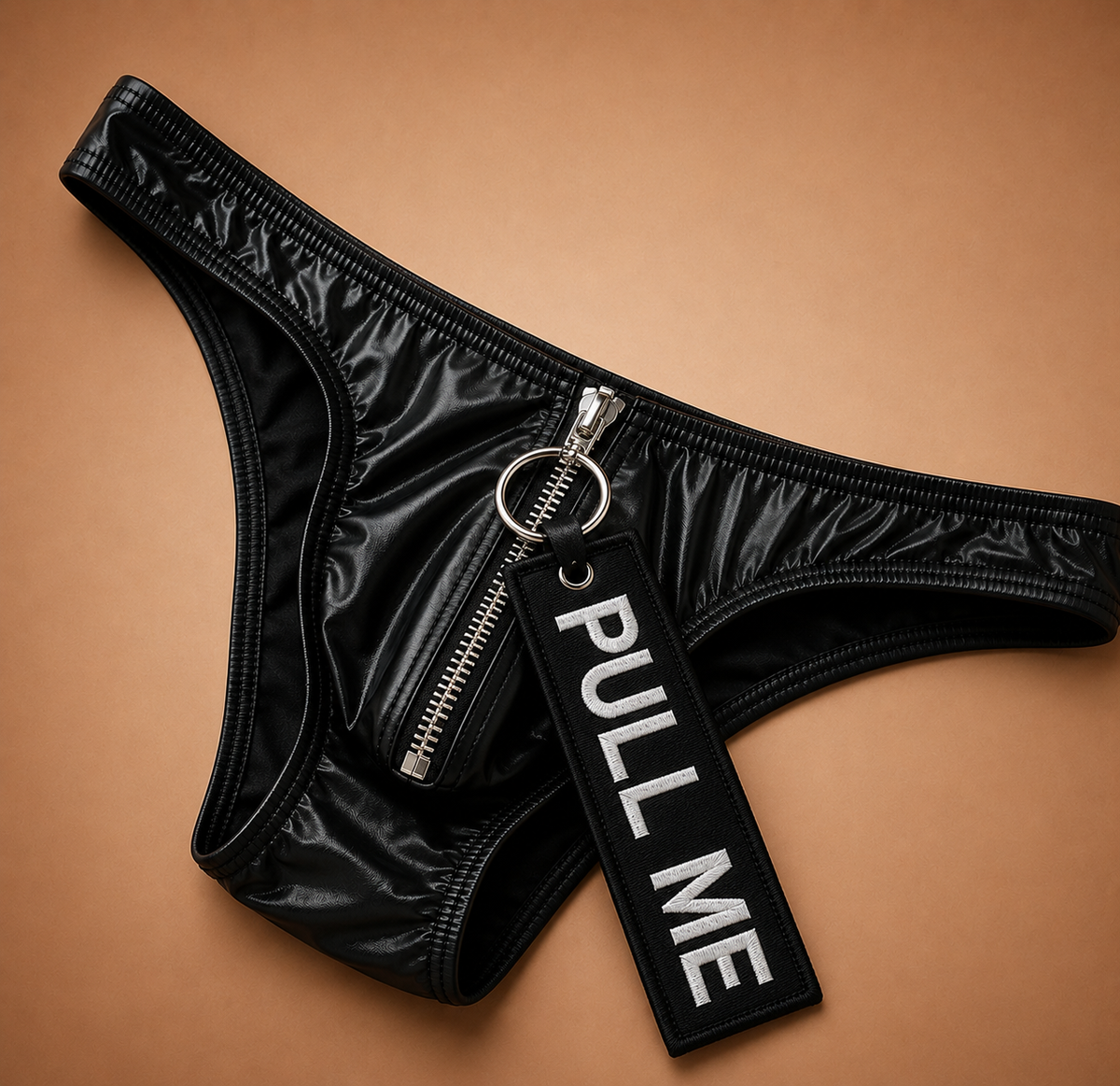 the zip thong - PULL ME