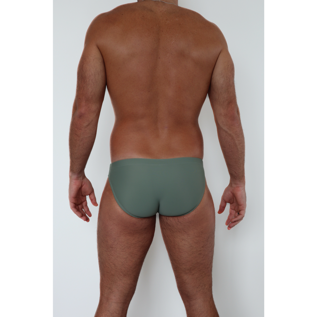 SHWN Battleship swim brief detail — individually numbered limited edition